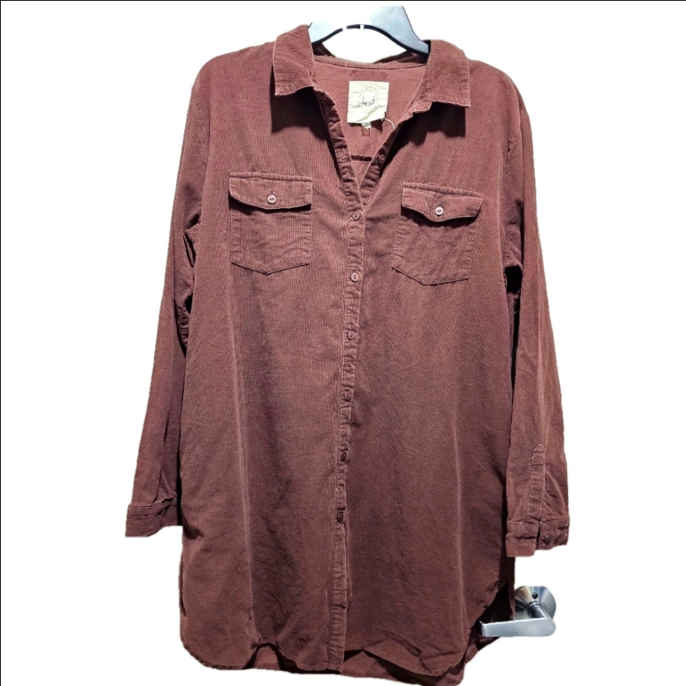 Fantastic Fawn Shirt Dress